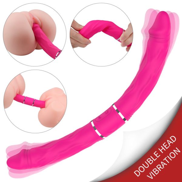 Double-ended electric vibrating wand, bendable - Image 2