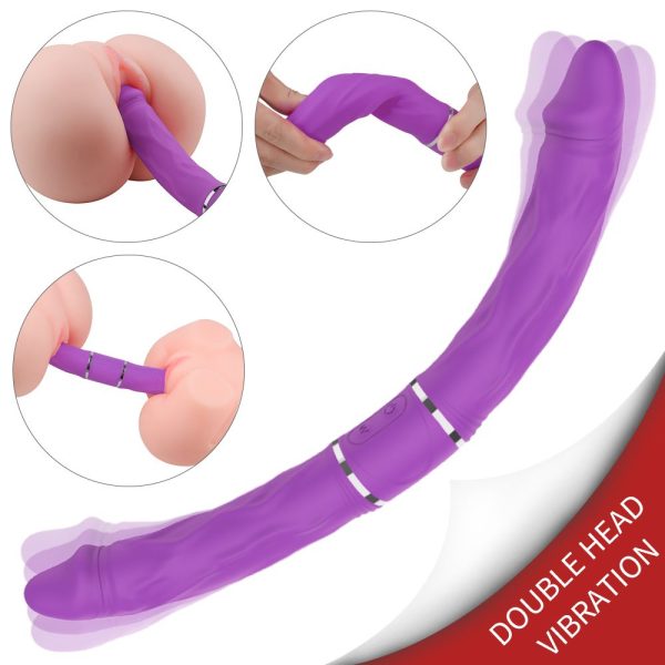 Double-ended electric vibrating wand, bendable - Image 4