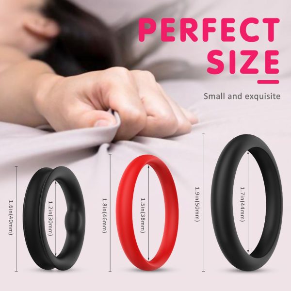 3 pcs per set,Locking ring, more durable, suitable for use together with different sizes and different positions - Image 3