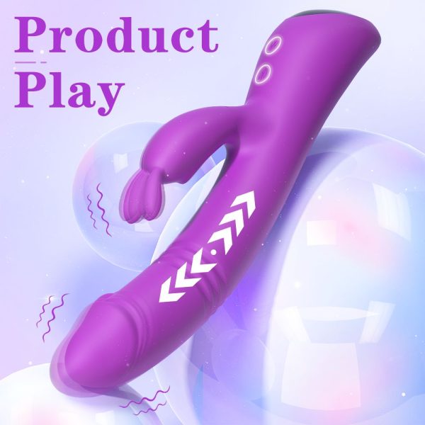 Extendable vibrating rod, realistic thrusting design, highly seductive - Image 2